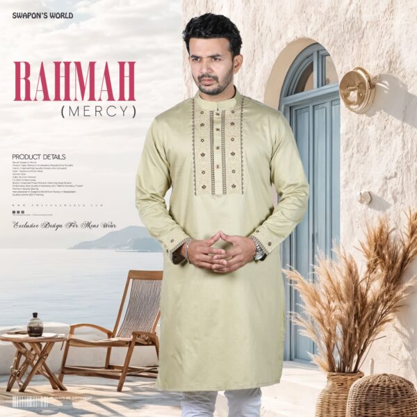 Premium Embroidery Panjabi - 19917P - Image 2