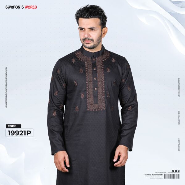 Premium Embroidery Panjabi-19921P