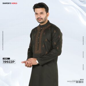 Premium Embroidery Panjabi-19922P