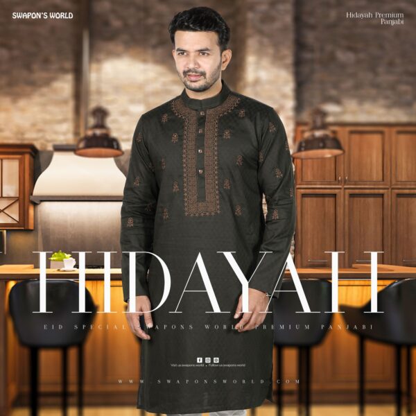 Premium Embroidery Panjabi-19922P - Image 2