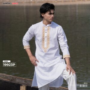 Premium Embroidery Panjabi-19923P