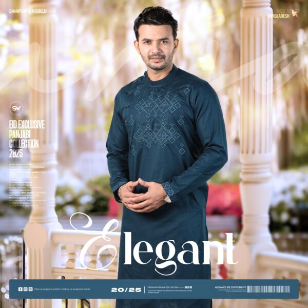 Premium Embroidery Panjabi-19927P