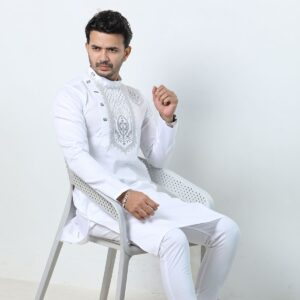 Premium Embroidery Panjabi-19932P