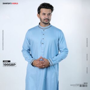 Mens Premium Embroidery Panjabi-19958P