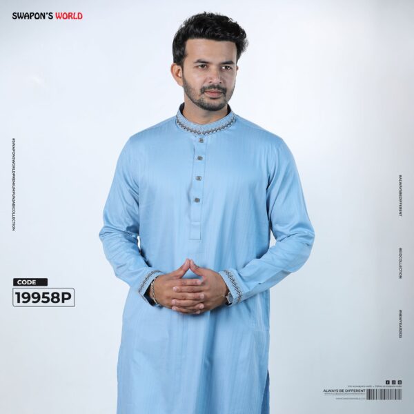 Mens Premium Embroidery Panjabi-19958P
