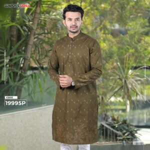Mens Premium Printed Panjabi-19995P