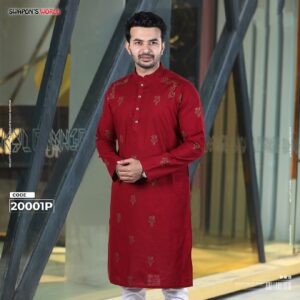 Mens Premium Printed Panjabi-20001P