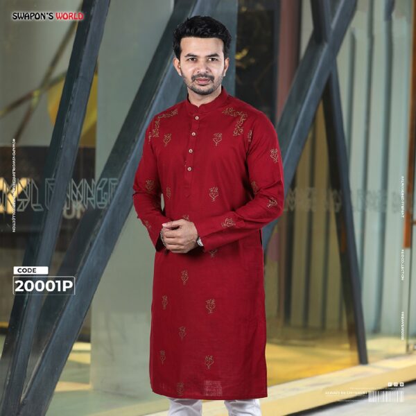 Mens Premium Printed Panjabi-20001P