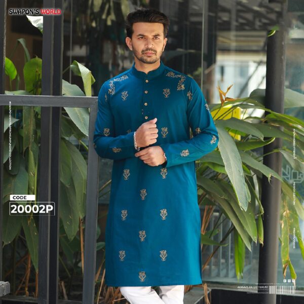 Mens Premium Printed Panjabi-20002P
