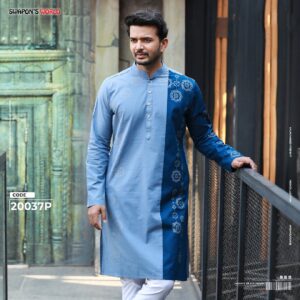Mens Premium Quality Printed Panjabi-20037P