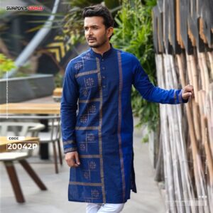 Mens Premium Quality Printed Panjabi-20042P