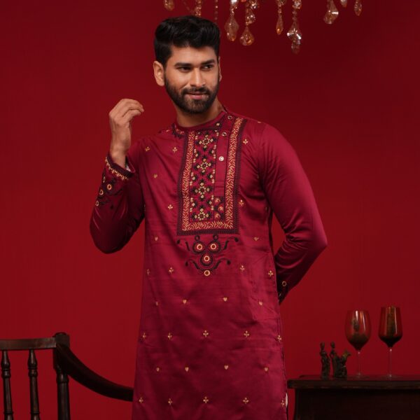 (Only Panjabi) Premium Embroidery Panjabi-20104P