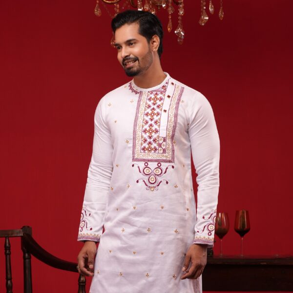 (Only Panjabi) Premium Embroidery Panjabi-20105P