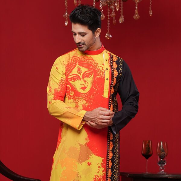 (Only Panjabi) Premium Sublimation Printed Panjabi-20172P