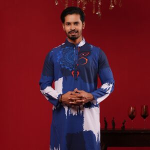 (Only Panjabi) Premium Sublimation Printed Panjabi-20174P