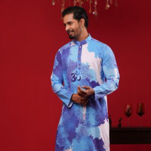 (Only Panjabi) Premium Sublimation Printed Panjabi-20182P