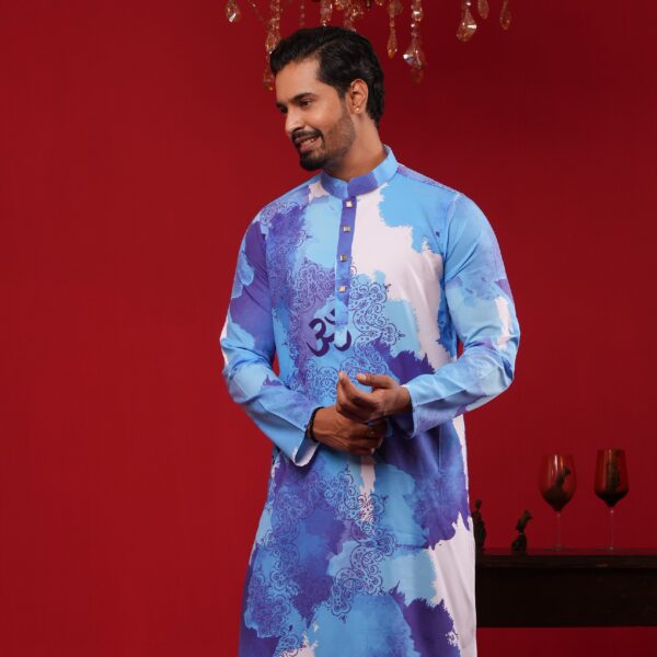 (Only Panjabi) Premium Sublimation Printed Panjabi-20182P