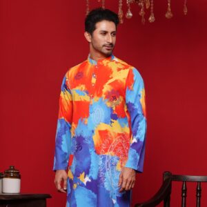 (Only Panjabi) Premium Sublimation Printed Panjabi-20183P