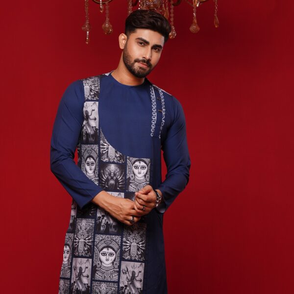 (Only Panjabi) Premium Sublimation Printed Panjabi-20204P