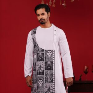 (Only Panjabi) Premium Sublimation Printed Panjabi-20205P