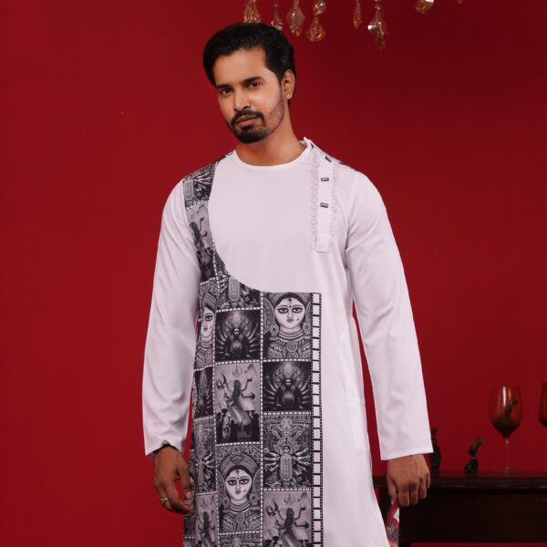 (Only Panjabi) Premium Sublimation Printed Panjabi-20205P