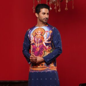 (Only Panjabi) Premium Sublimation Printed Panjabi-20208P