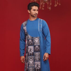 (Only Panjabi) Premium Sublimation Printed Panjabi-20215P