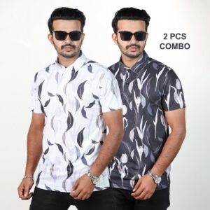 Sublimation Printed Polo Shirt For Men (Combo Pack)-26158P