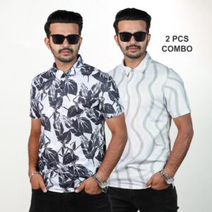 Sublimation Printed Polo Shirt For Men (Combo Pack)-26160P