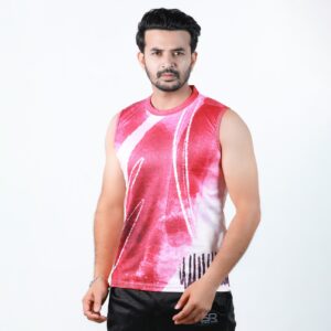Premium Sublimation Printed Tank Top For Men-26195T