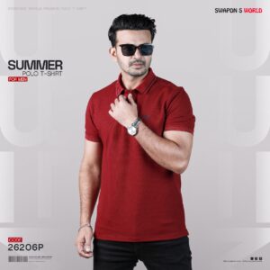 Premium Cotton Polo Shirt For Men-26206P