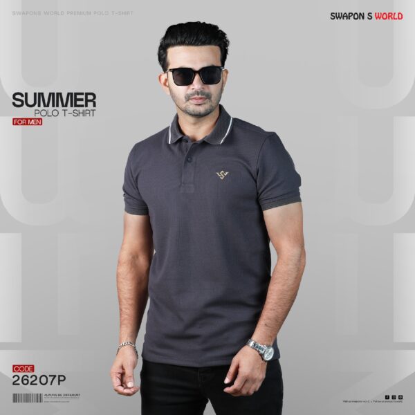 Premium Cotton Polo Shirt For Men-26207P