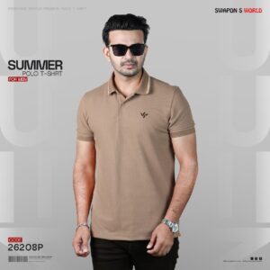 Premium Cotton Polo Shirt For Men-26208P