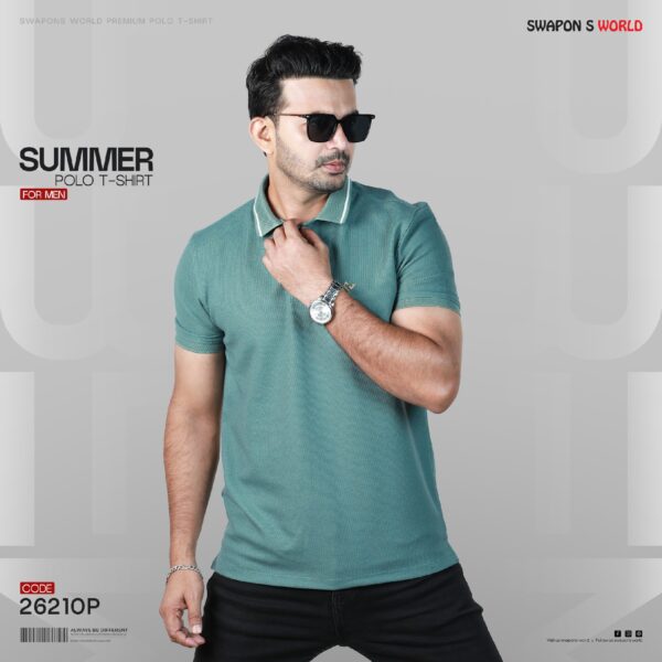 Premium Cotton Polo Shirt For Men-26210P