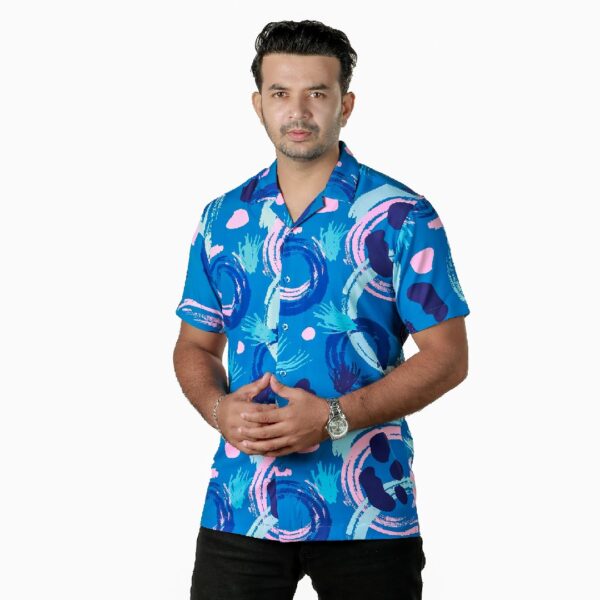 Premium Cuban Half Sleeve Shirt for Men-26252S