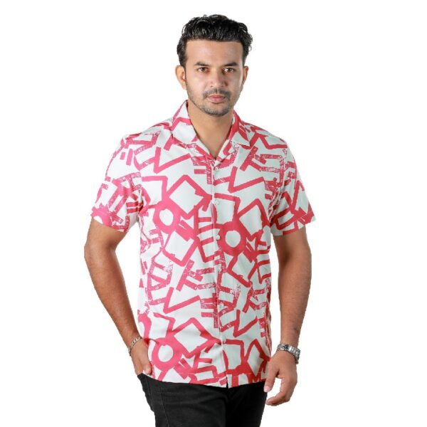 Premium Cuban Half Sleeve Shirt for Men-26255S