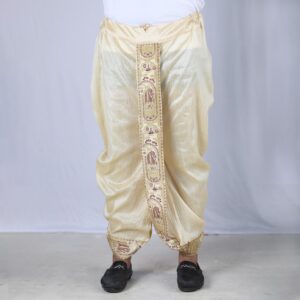 Mens Gia Color Sofura Silk Dhoti-2745D