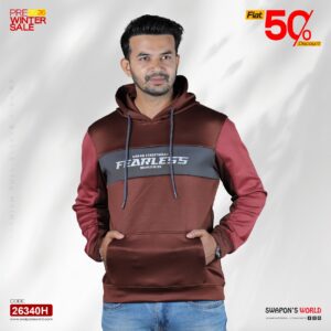 Mens Premium China Interlock Fabric Hoodies-26340H