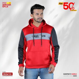 Mens Premium China Interlock Fabric Hoodies-26341H