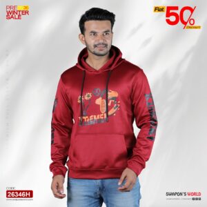 Mens Premium China Interlock Fabric Hoodies-26346H