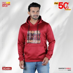 Mens Premium China Interlock Fabric Hoodies-26349H