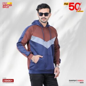 Mens Premium China Interlock Fabric Hoodies-25906H