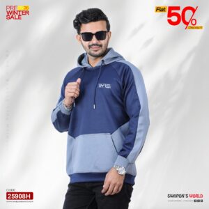 Mens Premium China Interlock Fabric Hoodies-25908H